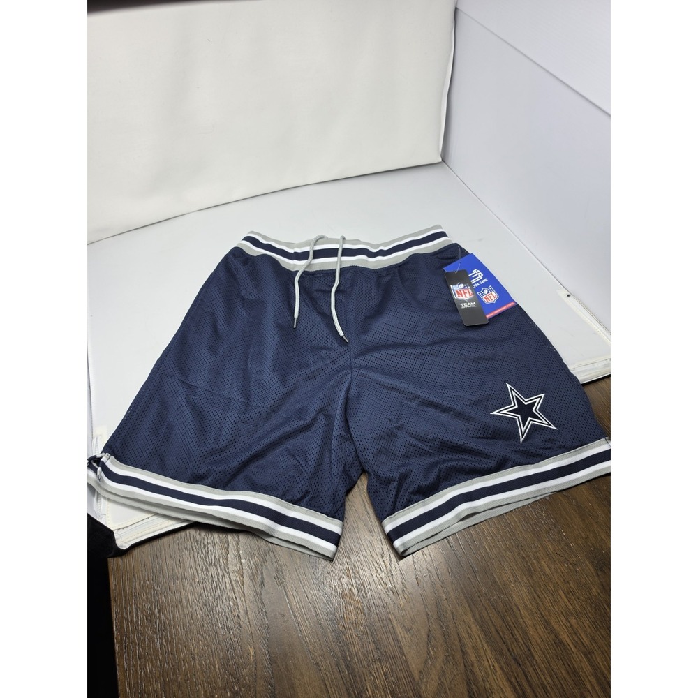 Dallas Cowboys NFL Ultra GAME Navy Blue Football Shorts size Medium Men's